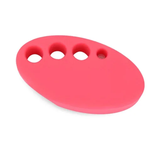 Miniatura 6 de Pinkiou Soporte de maquillaje permanente de silicona para cejas tatuaje pigmento organizador de tinta hisopos de algodón titulares de tazas Rosado