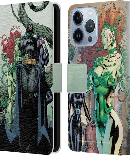 Miniatura 45 de Head Case Designs Officially Licensed Batman DC Comics Batman #609 Hush Gotham City Sirens Leather Wallet Case Compatible with Apple iPhone 7/8 / SE