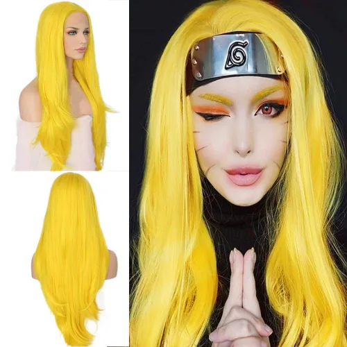 Miniatura 20 de Peluca Baby Blue para Mujeres, las Mejores Pelucas de encaje frontal azules, predepiladas, largas onduladas, peluca de cabello real, sin pegamento