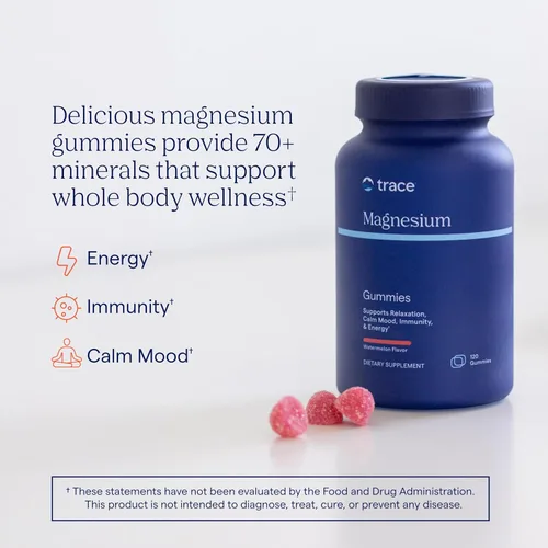Miniatura 2 de Trace Minerals Research Gomitas de magnesio 120 unidades, 120 CT
