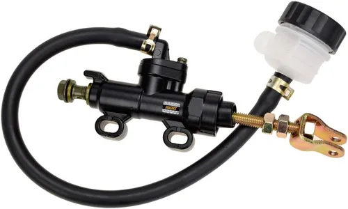 HIAORS Reemplazo del depósito del cilindro maestro de freno trasero para Yerf Dog GX150 150cc 3206 4206 3209 Coleman KT196 Go Kart ATC-250R chino