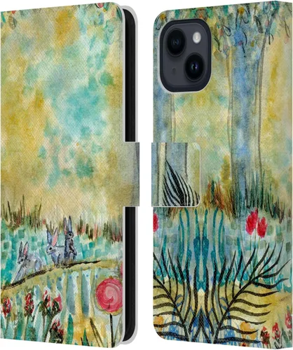 Miniatura 11 de Head Case Designs Officially Licensed Wyanne Half Light Nature 2 Leather Wallet Case Compatible with Apple iPhone 15