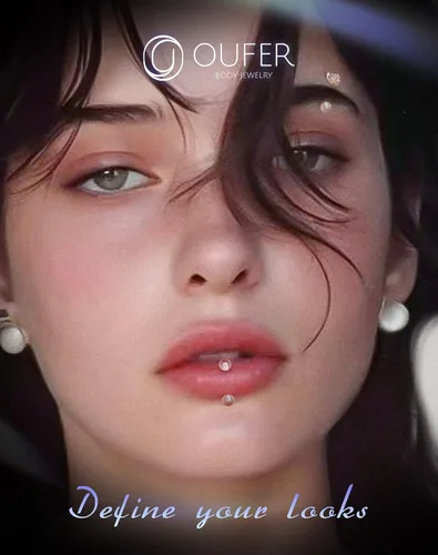 Miniatura 7 de OUFER 3 piezas de joyería para piercing de rook, piercings de plástico para cirugía, joyería de piercing de cejas transparente, anillos de ceja