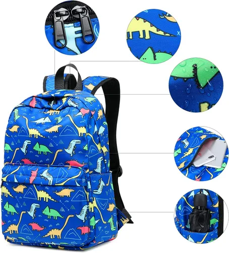 Miniatura 104 de CAMTOP - Conjunto de mochila y lonchera con estampados divertidos para niños de preescolar y primaria), Y0058-2