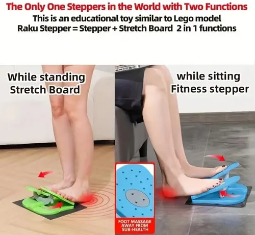 Miniatura 7 de Simple Leg Exerciser While Sitting for Seniors Foot Pedal Exerciser