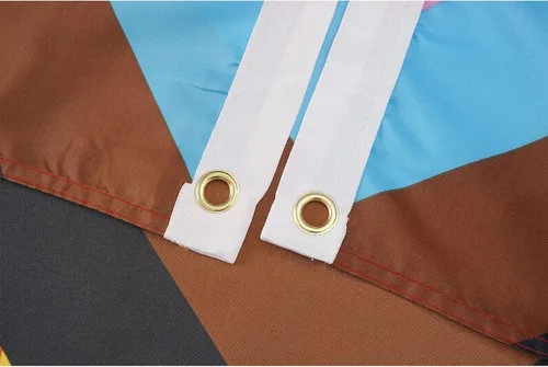 Miniatura 4 de Homissor Bandera del orgullo de 10 x 15 pulgadas, banderas gay para exteriores, gran arco iris, LGBT, comunidad lesbiana, transgénero, bandera