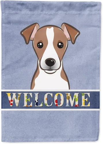 Miniatura 13 de Caroline's Treasures BB1405GF Bandera de jardín de bienvenida de bulldog inglés, Bandera de buzón azul, bandera decorativa para el patio, obra