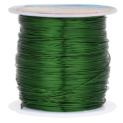 Miniatura 44 de Alambres de cobre resistentes al deslustre de 65.6 pies, alambre de cobre para electrocultura en jardinería, alambre de cobre de calibre 16, cables