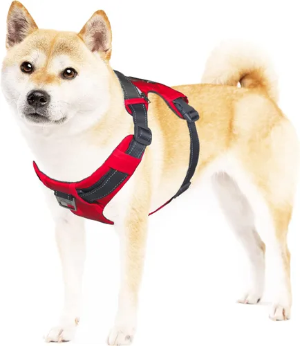 Miniatura 15 de Outward Hound Boulder Adventure - Arnés ajustable para perro con bolsillos, turquesa, mediano