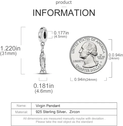 Miniatura 112 de MULA - Dijes de plata de ley 925 para pulseras y collares, colgantes de letras para la familia, cuentas de viaje en avión, dijes de árbol