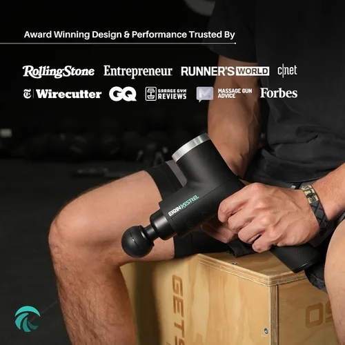 Miniatura 6 de Ekrin Athletics Pistola de masaje Kestrel: precisión mejorada y comodidad para una recuperación muscular superior y bienestar Alivia los músculos