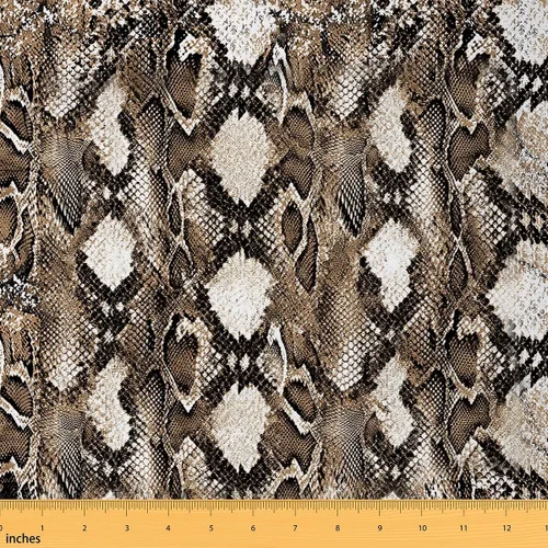 Miniatura 38 de Tela con Estampado de Leopardo por Yarda, Tela de Tapicería de Guepardo Africano Vida Silvestre para Sillas Sofá, Tela Impermeable de Piel de Animal