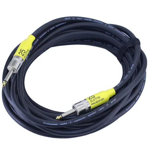 Miniatura 2 de Cable de altavoz de audio profesional, calibre 12 (2 pies, 1/4 a 1/4 pulgadas)