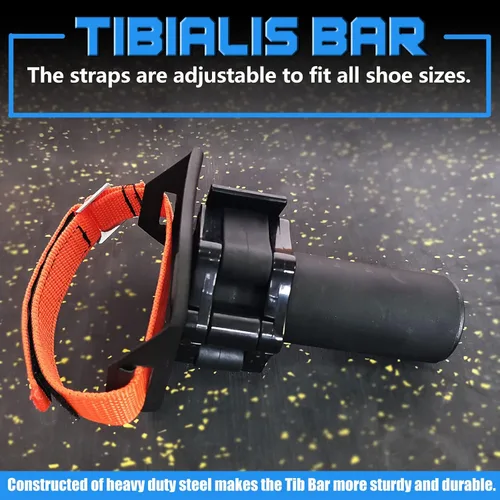 Miniatura 3 de BLUSLM Tib Bar para entrenamiento de fuerza de piernas, equipo de ejercicio muscular bíceps femoral Tibia Dorsi Máquina de pantorrilla, Tibialis Bar