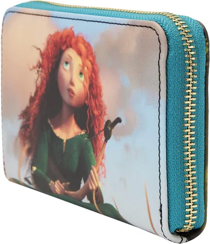 Miniatura 2 de Loungefly Disney Brave Merida Princess Scenes - Cartera con cremallera, Varios colores, Cartera