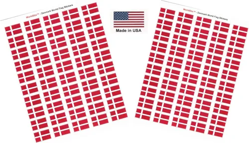 Miniatura 11 de 100 calcomanías de la bandera de Alaska; 1.5" x 1" hechas en Estados Unidos, calcomanías autoadhesivas de la bandera del estado para álbumes