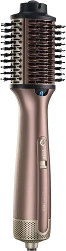 Cepillo de aire caliente Conair | Barril ovalado de 3 pulgadas para cabello ondulado, rizado y texturizado, oro rosa, BC95L