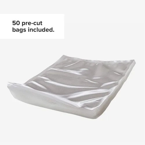Miniatura 6 de Anova Culinary Bolsas para selladora al vacío de precisión (precortadas), transparentes
