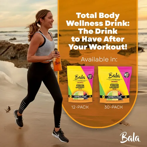 Miniatura 5 de Bala Total Body Wellness - Mezcla de bebida para hidratar y recuperar, paquete variado, piña, lima y bayas, 4 por sabor, electrolitos sin azúcar