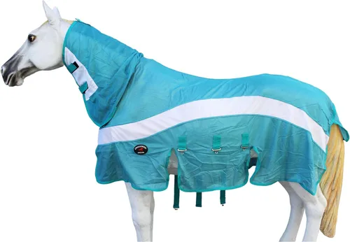 Miniatura 17 de CHALLENGER 60" Caballo Luz Verano Primavera Flujo de Aire Malla Cuello 73152