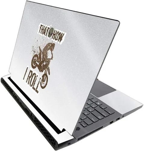 Miniatura 54 de MightySkins - Skin brillante con purpurina para Alienware M17 R3 (2020) y M17 R4 (2021) - Diversión de los años 90 Acabado duradero con purpurina