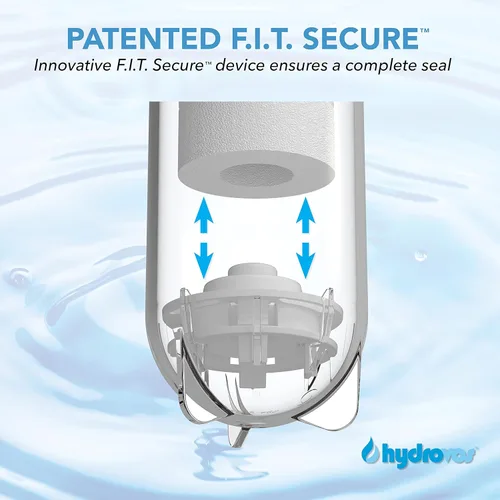 Miniatura 3 de HYDROVOS Carcasa de filtro de agua de 20 pulgadas, certificado NSF, puertos de 3/4 pulgadas, válvula de alivio de presión incorporada, uso