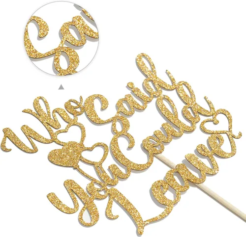 Miniatura 7 de Decoración para tartas con texto en inglés "Who Said You Could Leave - We Will Miss You", decoración de graduación, jubilación, despedida