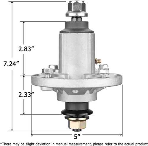 Miniatura 2 de GY20454 husillo apto para John Dee re cortacésped – Conjunto de husillo para John Dee re LA135 LA115 LA125 LA145 LA105 LA130 D140 D130 D105 D110