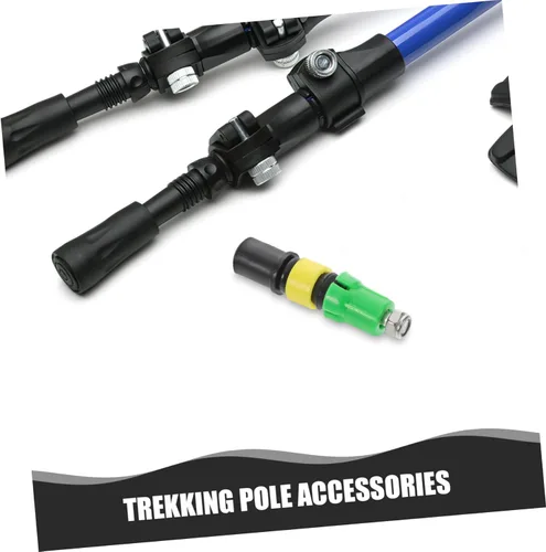 Miniatura 8 de Totority Accessories Hiking Pole Internal Lock Trekking Stick Replacement Parts Trekking Pole Shock Absorption Green
