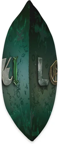 Miniatura 2 de Marvel Studios Loki Series - Almohada con logo (16.0 x 16.0 in), multicolor