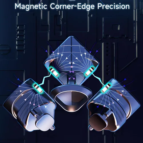 Miniatura 3 de INTEGEAR Cubo magnético de velocidad de tamaño completo de 56mm, sin calcomanías, 3x3, fácil de girar y suave, duradero, rompecabezas de juguete