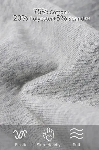 Miniatura 4 de Resinta Paquete de 3 pantalones deportivos para niños pequeños y bebés, pantalones deportivos casuales con bolsillo