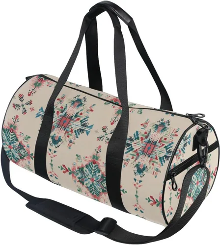 Miniatura 4 de Bolsa de gimnasio para mujeres y hombres, pequeña bolsa de lona para viajes, deportes, vacaciones, fin de semana, durante la noche, playa, bolsa
