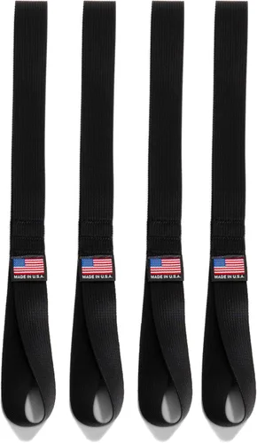 Miniatura 5 de Chase Harper USA - Extensores de amarre de gancho suave de la serie Powersport 2020 - 1" de ancho x 14" de largo (juego de 4) - 3,100 lb Resistencia