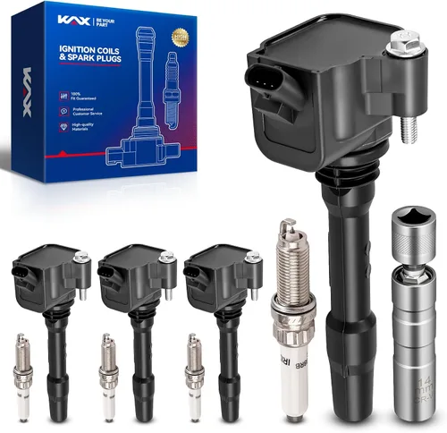 Miniatura 21 de Bobina de encendido KAX UF303 Paquete de 6 unidades Compatible con Trailblazer, Envoy XL, H3, Trailblazer EXT, Rainier, i-370, i-350, i-290, i-280