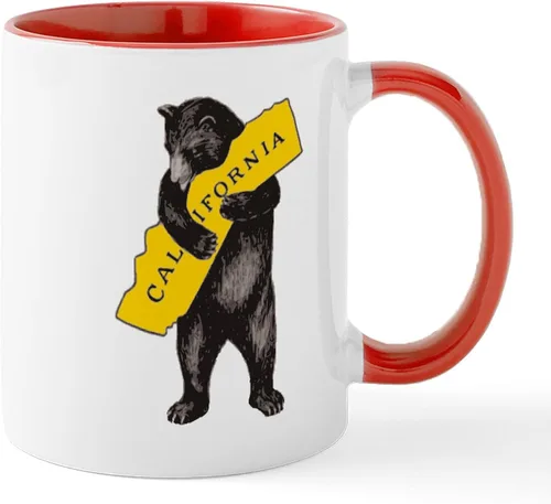 Miniatura 86 de CafePress Taza de café de cerámica de 11 oz (11.0 fl oz) de San Francisco Blanco - Taza San Francisco