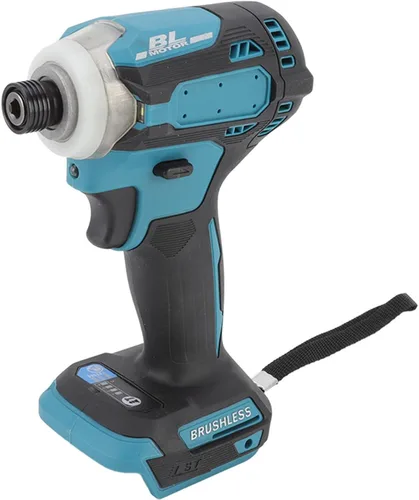 Miniatura 9 de Destornillador de impacto sin escobillas de iones de litio con luces LED para construcción de carpintería y proyectos de bricolaje