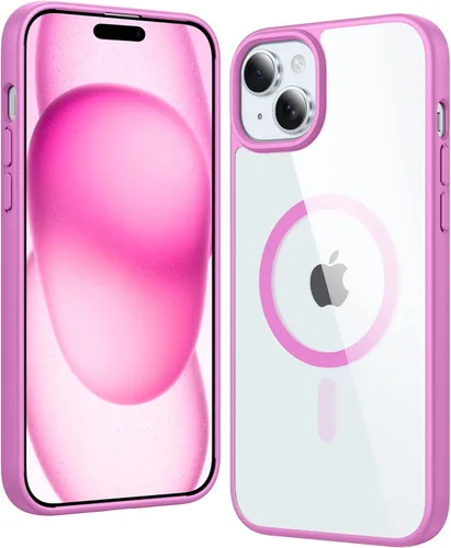 Miniatura 411 de FNTCASE Funda para iPhone 13 Pro-Max: Fundas magnéticas transparentes compatibles con Magsafe Slim anti amarillamiento protección contra caídas