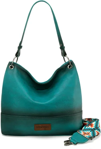 Miniatura 37 de Wrangler Hobo - Bolsas para mujer de cuero vegano con asa superior, bolsos de hombro y bolsos