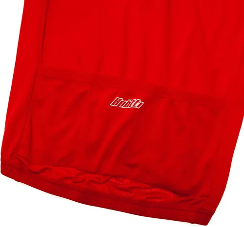Miniatura 5 de Camiseta de ciclismo de manga corta para hombre, camiseta de ciclismo MTB con media cremallera frontal y 3 bolsillos posteriores