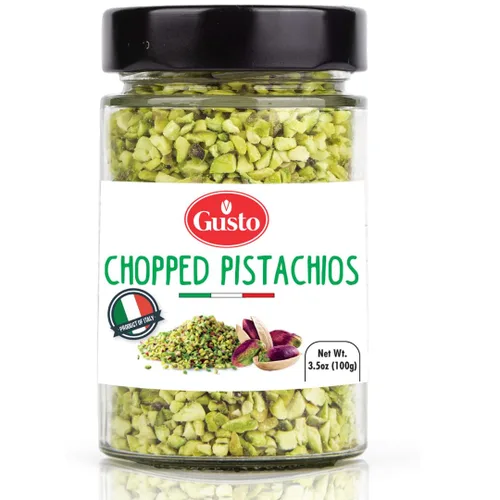 Miniatura 9 de GUSTO ETNA Harina de Pistacho, 80 g, Harina de Pistacho Finamente Picada Siciliana, Pistachos Molidos, Polvo de Pistacho, Harina Sin Gluten, Alta