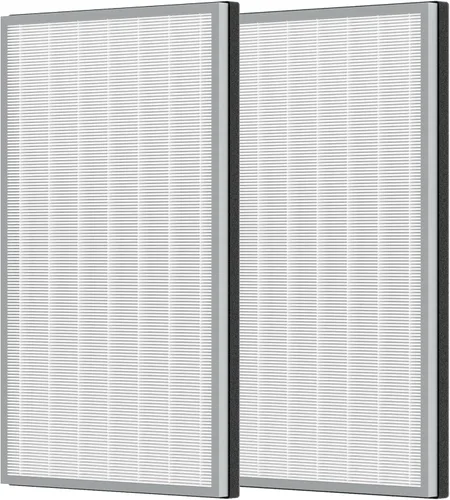 Miniatura 13 de Filtro de repuesto HE601 HE602 compatible con Shark Air Purifi-er 6 modelos de ventilador HE601 y HE602, parte # he6fkpet filtro principal