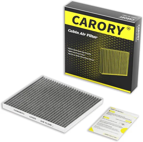 Miniatura 57 de Filtro de aire de cabina con carbón activado para Honda 2017-2025 CR-V, Civic 2016-2025, Fit 2009-2020, HR-V 2016-2025, Odyssey 2018-2025, Insight