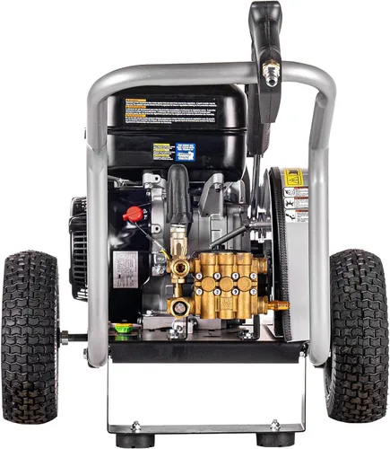 Miniatura 9 de Simpson Cleaning Lavadora a presión de gas de 4400 PSI, lavadora a presión de 4.0 GPM para uso comercial, motor CRX, manguera trenzada de acero
