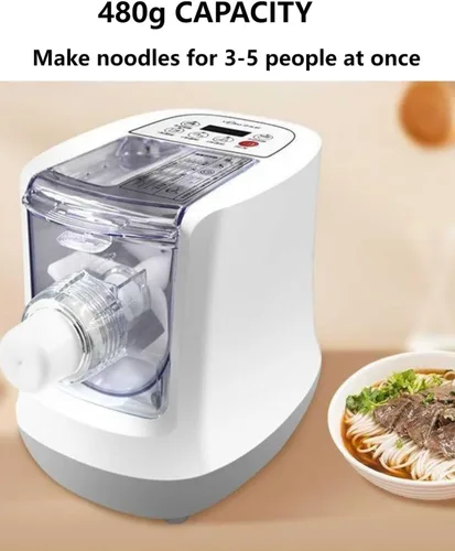 Miniatura 5 de Máquina eléctrica de pasta, máquina de fideos completamente automática para el hogar de 260w, 13 tipos de moldes de fideos, máquina de fideos