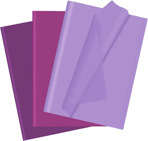 Miniatura 7 de 60 hojas de papel de seda para bolsas de regalo, papel de seda de envoltura rosa mixto a granel para decoración, manualidades, cumpleaños, boda