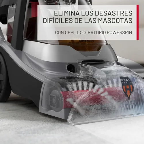 Miniatura 6 de Hoover PowerDash Pet Advanced - Máquina limpiadora de alfombras compacta con limpieza de superficies elevadas, máquina de champú de alfombras