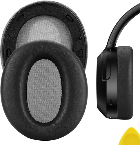 Geekria Almohadillas de repuesto para auriculares Edifier W820NB, piezas de reparación (negro)