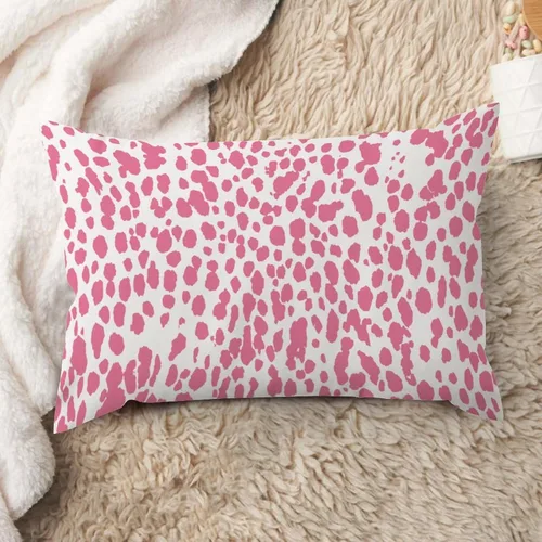 Miniatura 36 de ArogGeld Funda de almohada lumbar, estampado de guepardo verde, leopardo, estampado de leopardo, manchas de animales, almohada decorativa verde, A-17