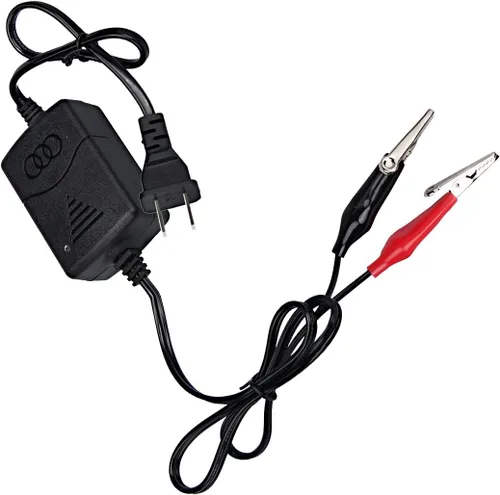 Cargador Mantenedor de Batería Inteligente de Ácido de Plomo Sellado (SLA) de 12V 1300mA, Mantenedor de Cargador Automático de Coche para RV, ATV,